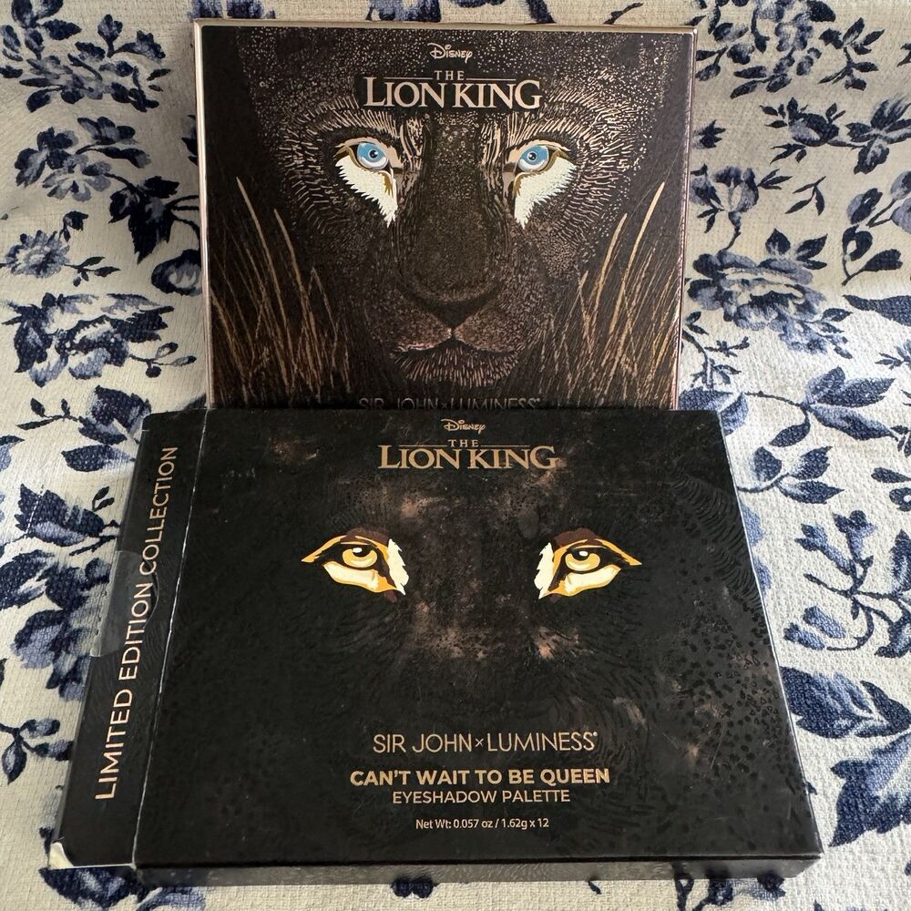 Disney The Lion King Sir John X Luminess Can't Wait To Be Queen Eyeshadow NIB